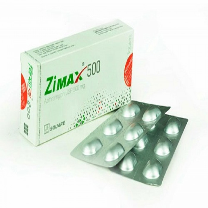Zimax 500mg 18pcs box
