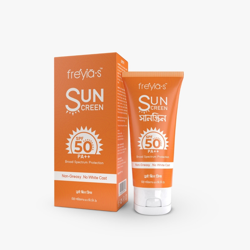 Freyia's Sunscreen SPF PA 50++ For Dry Skin - Buy Online in Bangladesh | ePharma