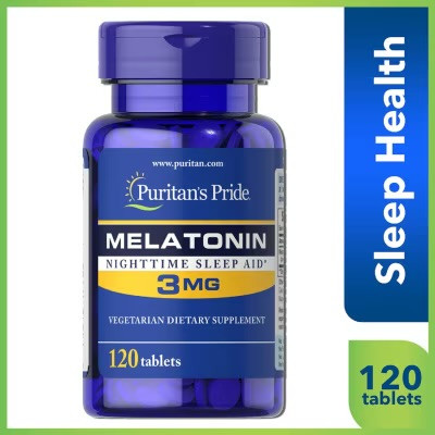 Puritan's Pride Melatonin 3mg, 120 Tablets - Buy Online in Bangladesh | ePharma