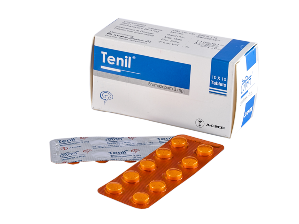 Tenil 3mg Tablet 1 Strip - Buy Online in Bangladesh | ePharma
