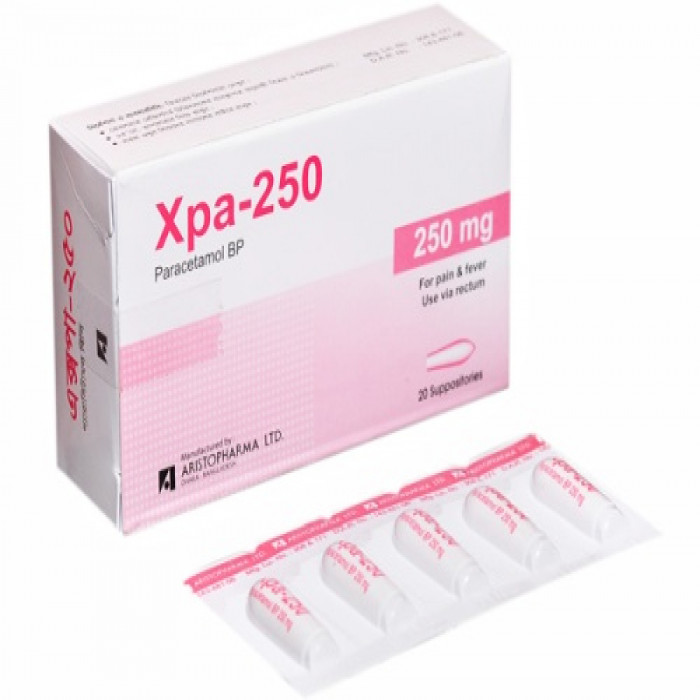 Xpa-250 mg Suppository 20 Pcs