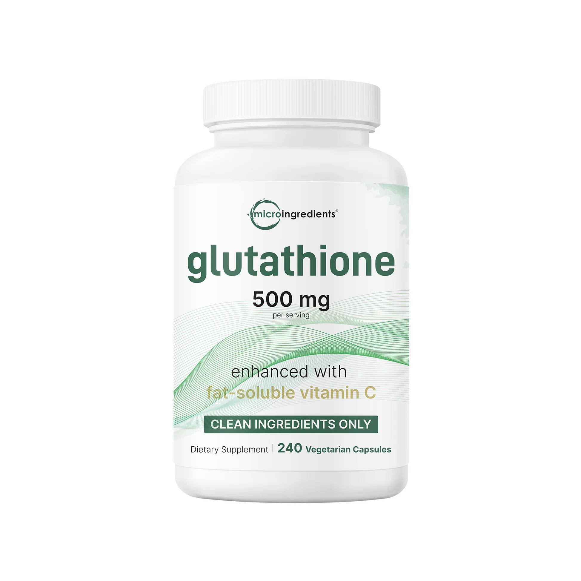 Micro Ingredients Glutathione 500mg+Vitamin C, 240 Capsules - Buy Online in Bangladesh | ePharma