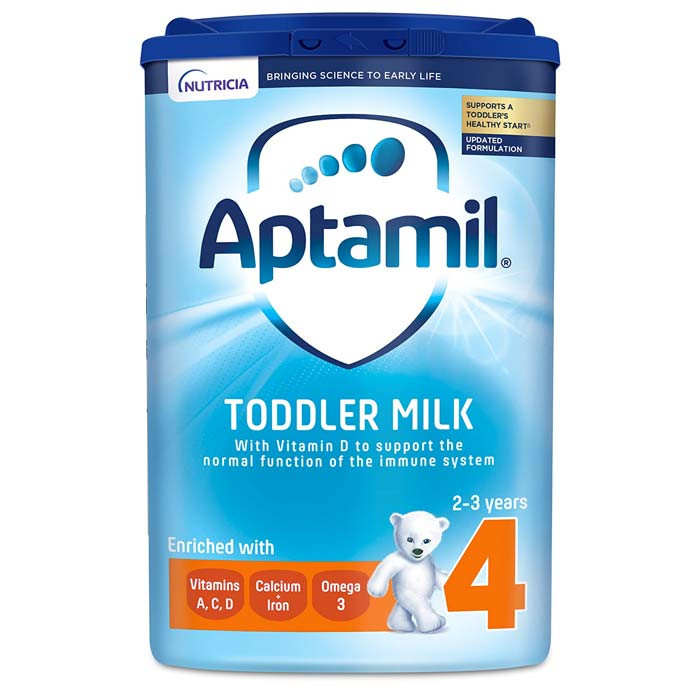 Aptamil 4 Toddler Baby Milk Powder Formula, UK, 2-3 Years, 800g