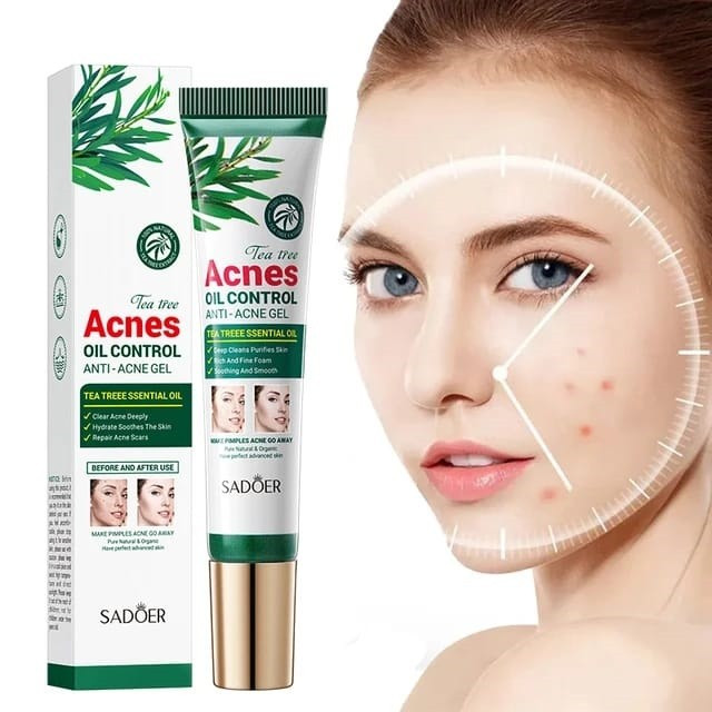 SADOER Tea Tree Oil Control Anti-Acnes Gel 20g - Buy Online in Bangladesh | ePharma