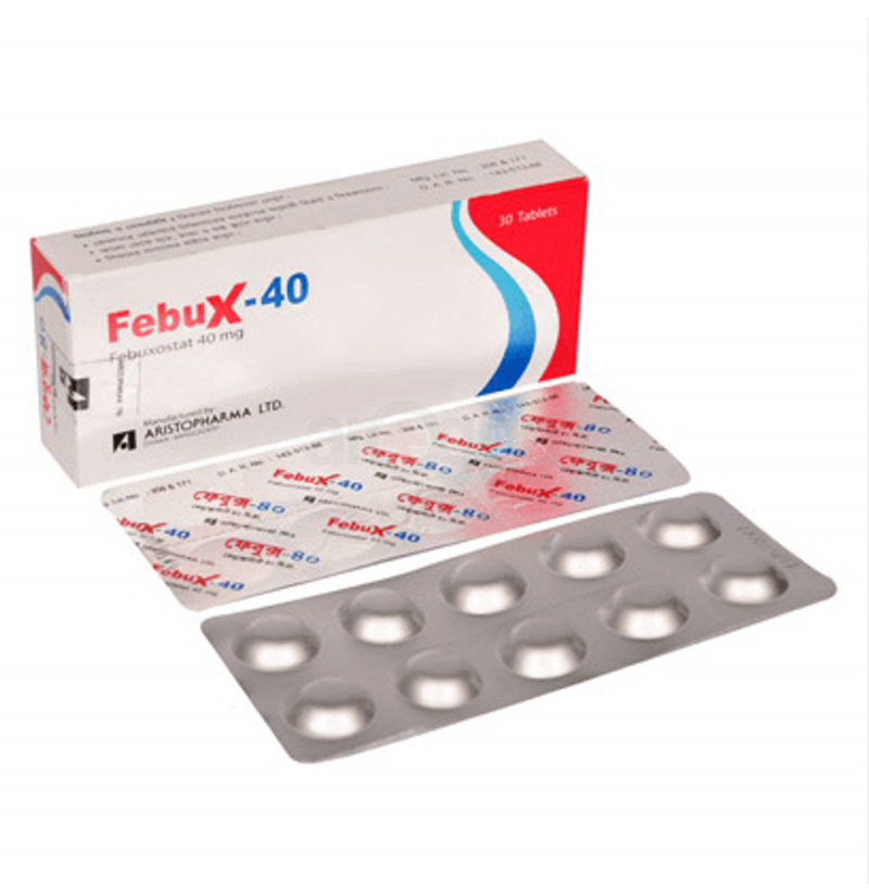 Febux 40mg Tablet 1 Strip