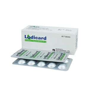 Lodicard 5/50mg Tablet 1 Strip - Buy Online in Bangladesh | ePharma