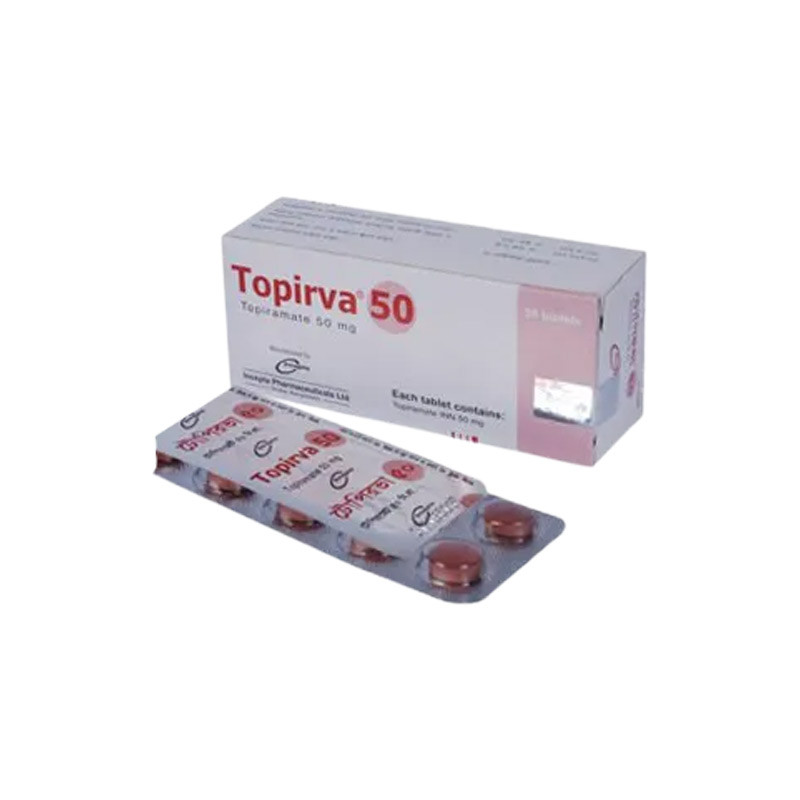 Topirva 50mg 10pcs - Buy Online in Bangladesh | ePharma