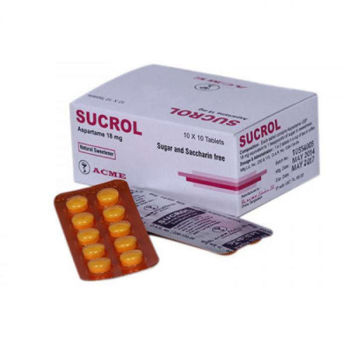 Sucrol 18mg-100pcs Box