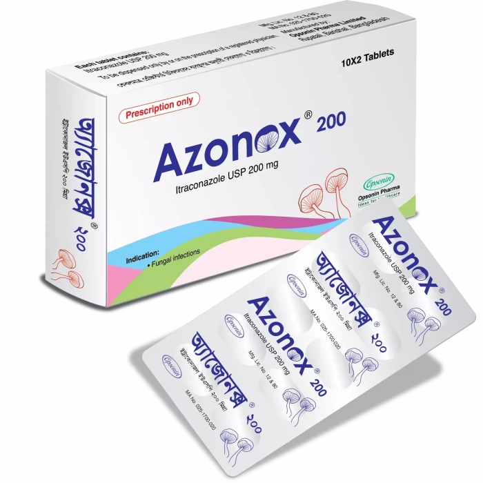 Azonox 200 Tablet 1 Strip
