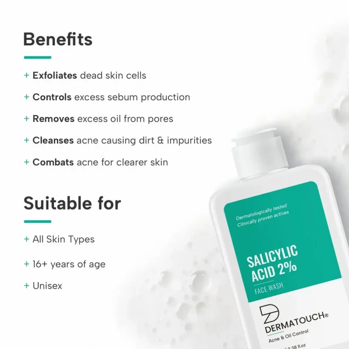 Dermatouch Salicylic Acid 2% Face Wash