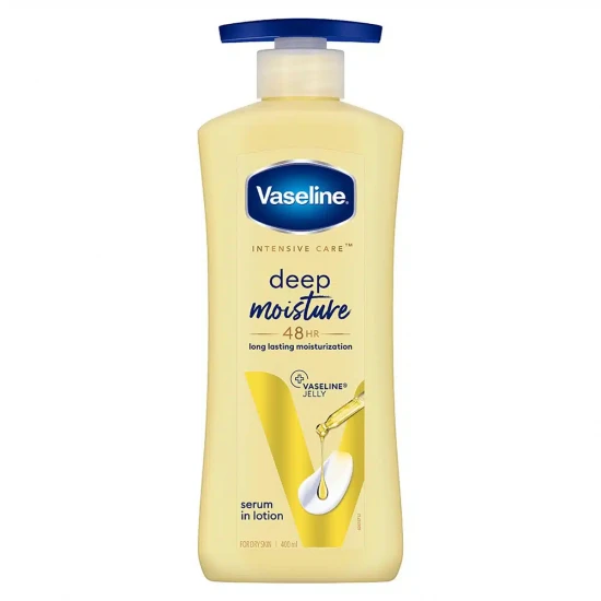 Vaseline Deep Moisture 48 Hour Serum In Lotion. 400ml