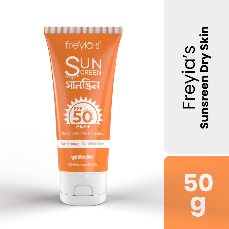 Freyia's Sunscreen SPF PA 50++ For Dry Skin - Buy Online in Bangladesh | ePharma