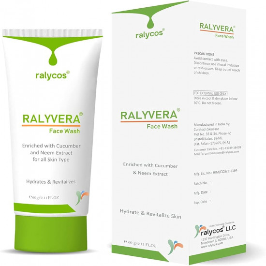 Ralyvera Face Wash, 60gm