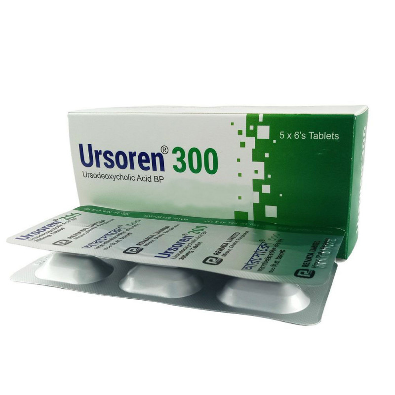 Ursoren 300mg Tablet 1 Strip