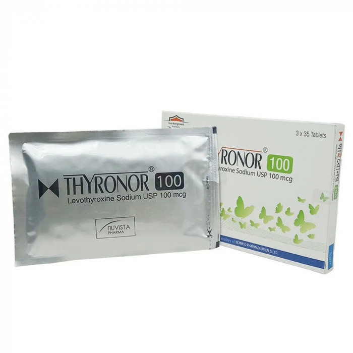 Thyronor 100mcg Tablet 35pcs