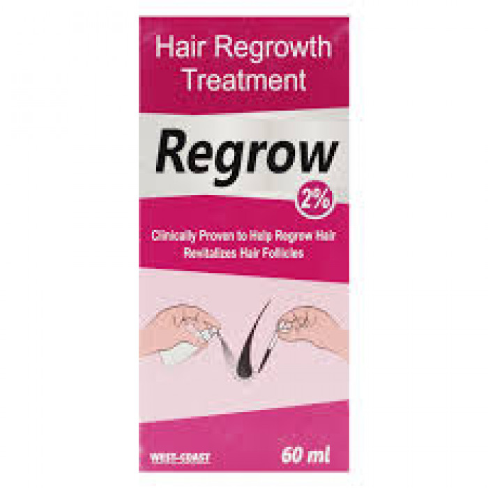 Regrow 2% Hair Regrowth Treatment for Men & Women 60ml