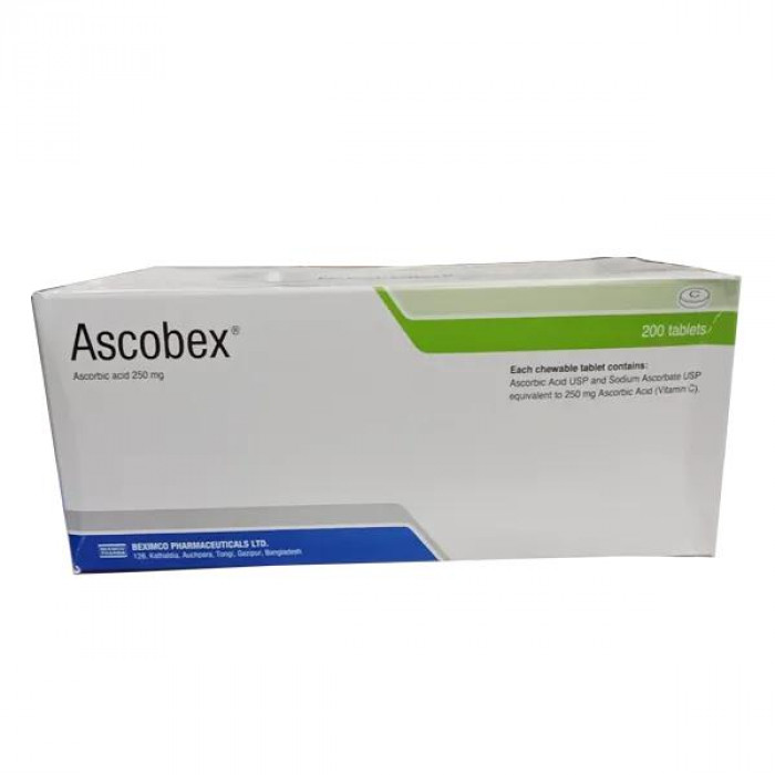 Ascobex 250mg Chewable Tablet