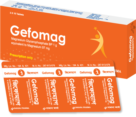 Gefomag 97mg Tablet