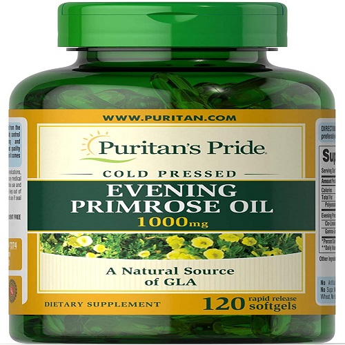 Puritan's Pride Evening Primrose Oil 1000 mg with GLA, improve Heart