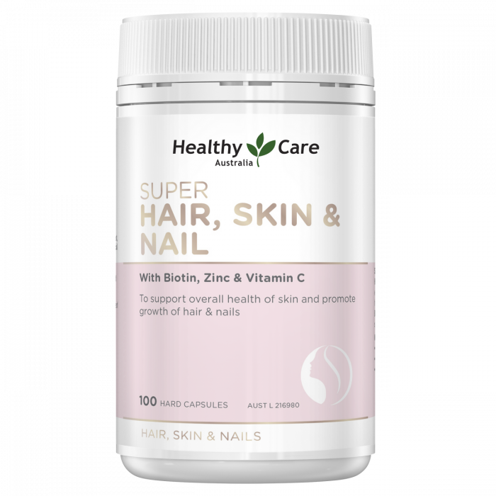 Healthy Care Super Hair, Skin & Nails, 100 Capsules | Australia