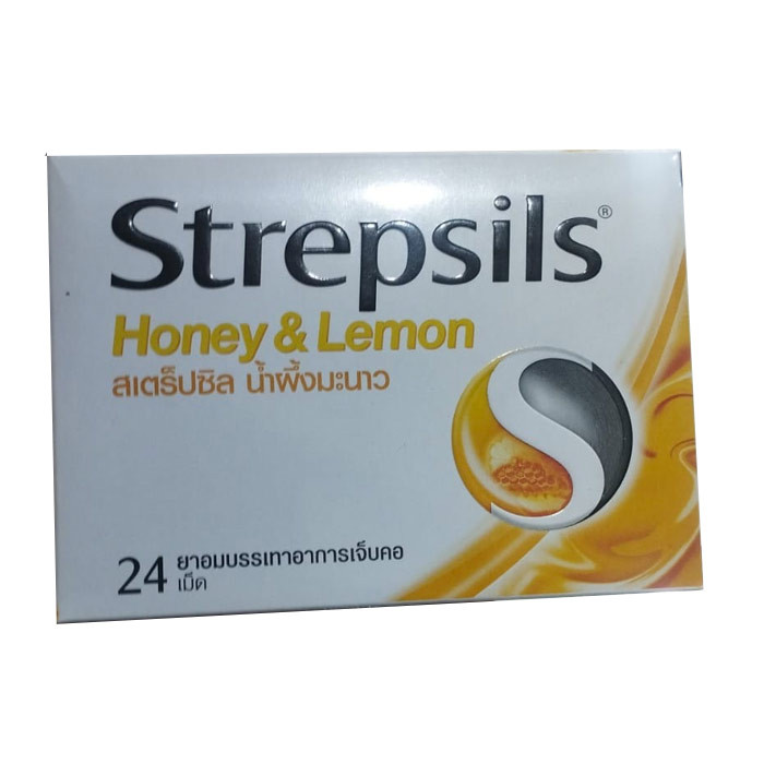 Strepsils Honey and Lemon Lozenges 24pcs