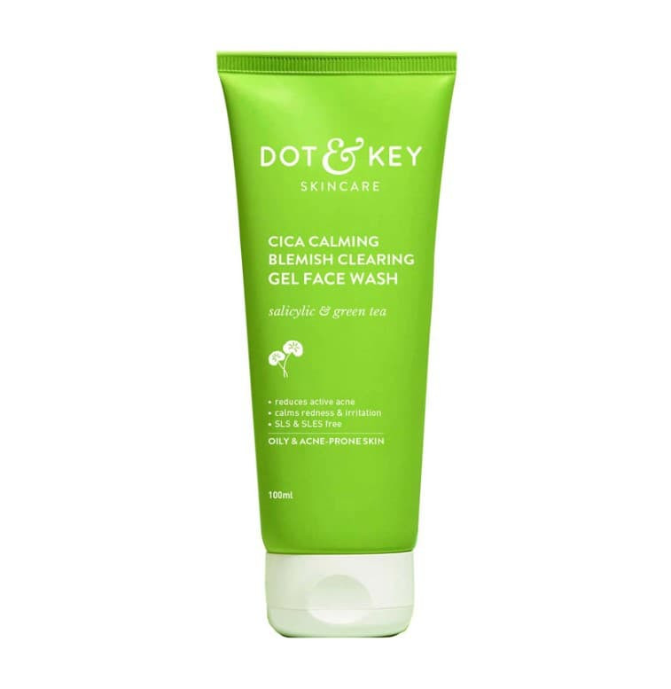 Dot and Key Cica Calming Blemish Clearing Gel Face Wash 100ml - Buy Online in Bangladesh | ePharma