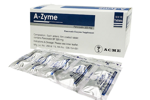 A Zyme 325 Tablet 1 Strip