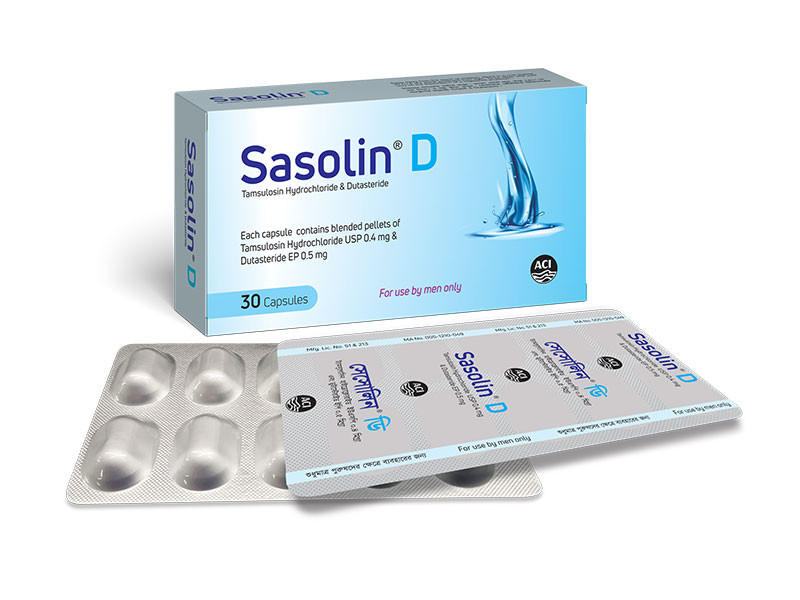 Sasolin D 0.4mg+0.5mg Capsule - Buy Online in Bangladesh | ePharma