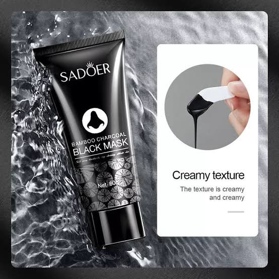 Sadoer Bamboo Charcoal Black Mask 60g - Buy Online in Bangladesh | ePharma