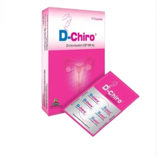 D-Chiro 500mg Capsule 1 Strip