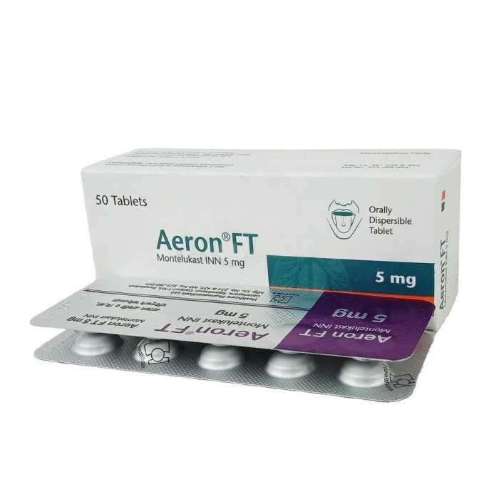 Aeron FT 5mg Tablet 1 Strip
