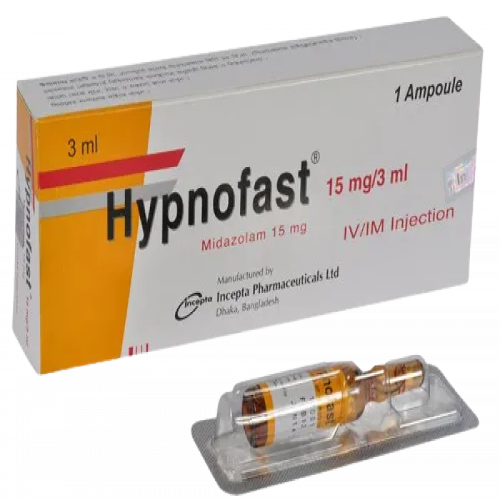 Hypnofast Injection 15mg/3ml