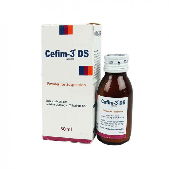 Cefim-3 DS Powder For Suspension | 50ml