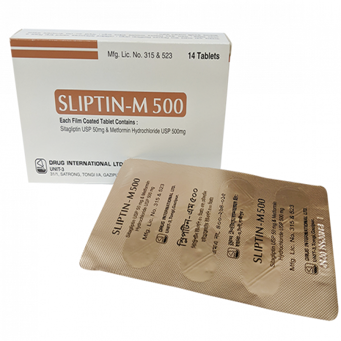 Sliptin-M 500 (14pcs Box)