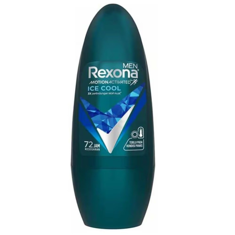 Rexona Men Motion Activated Ice Cool 72hr 3X Stronger Protection Roll on