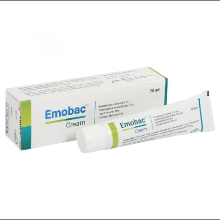 Emobac Eczema Cream 20gm Tube