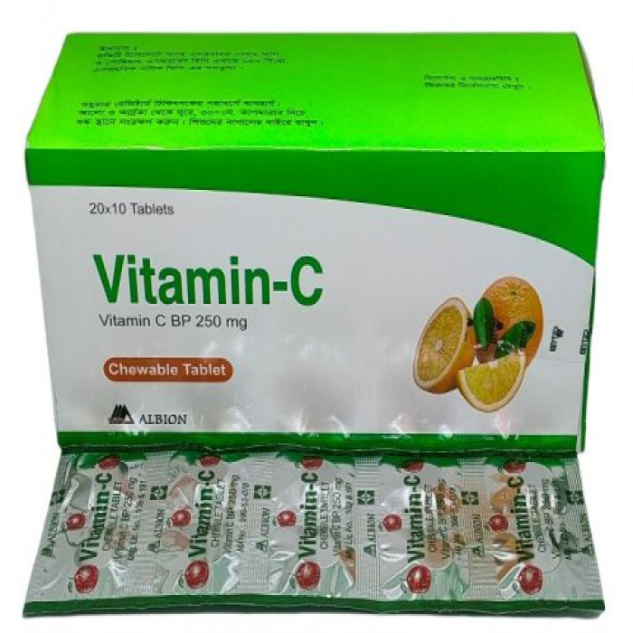 Vitamin C 250mg Chewable Tablet