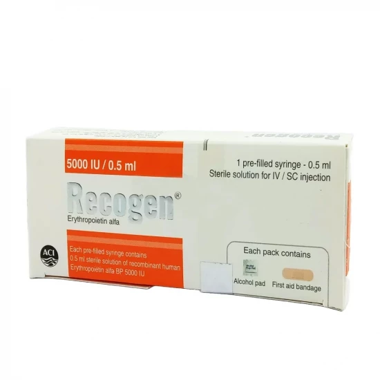 Recogen 5000IU Prefilled Syringe