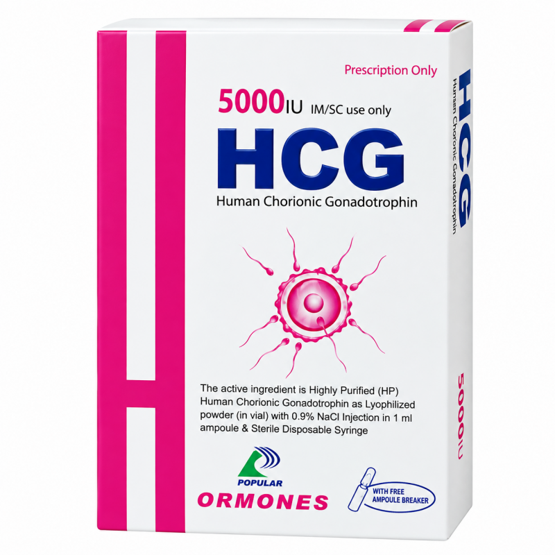 HCG Injection 5000IU - Buy Online in Bangladesh | ePharma