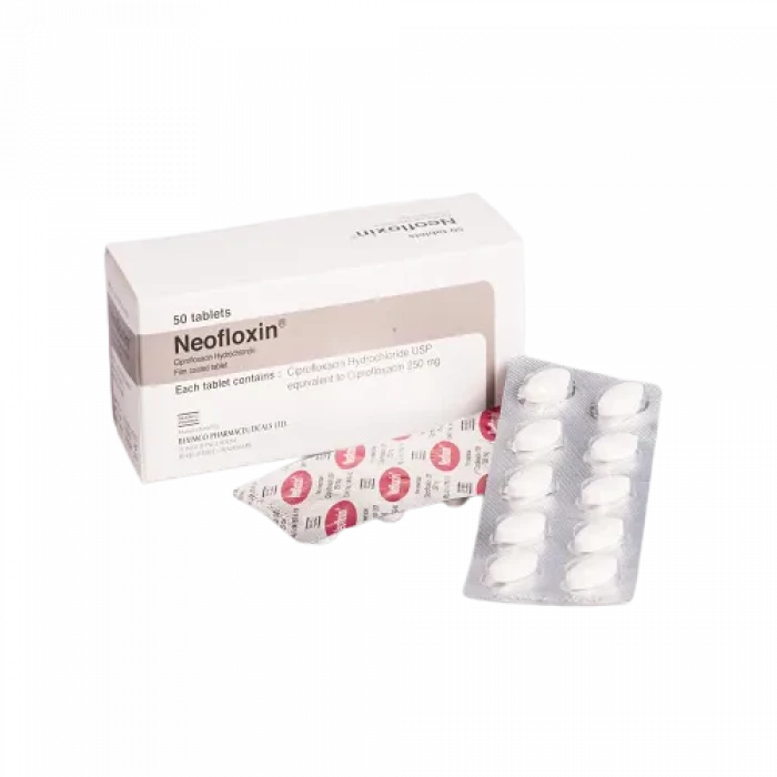 Neofloxin 250mg 10pcs - Buy Online in Bangladesh | ePharma