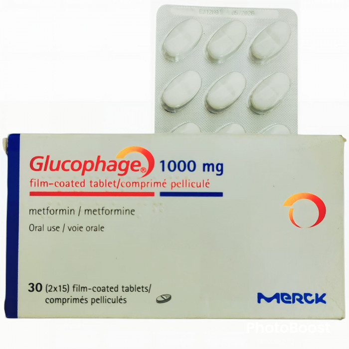 Glucophage 1000mg Tablet | Spain