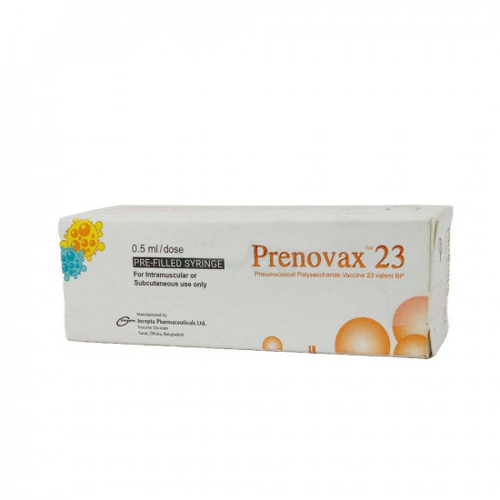 Prenovax 23 | Pneumococcal Polysaccharide Vaccine 23 Valent