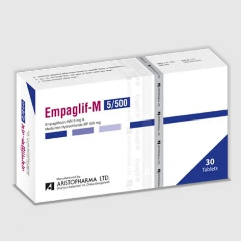 Empaglif-M 5/500mg Tablet