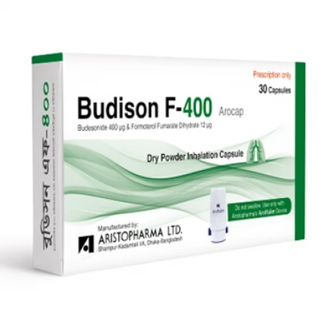 Budison F 400mcg+6mcg Arocap - Buy Online in Bangladesh | ePharma