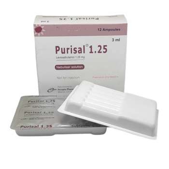 Purisal Nebuliser Solution 1.25mg/3ml 6pcs