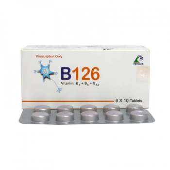 B126 Vitamin B1 + B6 + B12 Tablet 1 Strip
