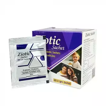 Ziotic Prebiotic Probiotic Sachet