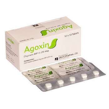 Agoxin 0.25mg Tablet 10pcs