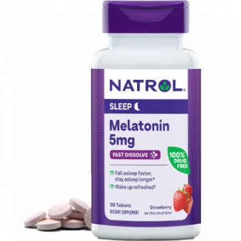 Natrol Melatonin 5mg, 90 Tablets | USA