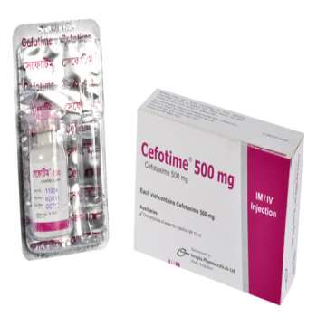 Cefotime IV/IM 500mg Injection